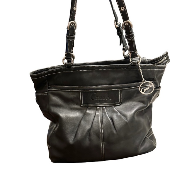 Coach Handbags - Coach Ashley Coast East West City tote black